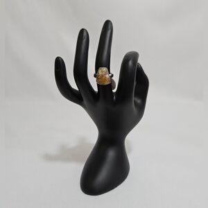 Graveyard Point Plume Agate 925 Sterling Silver Ring  #969